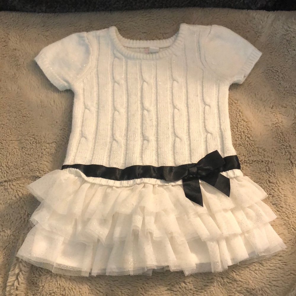 🎉4 for $20 Children’s Place Short Sleeve Sweater Dress, size 12-18mo
